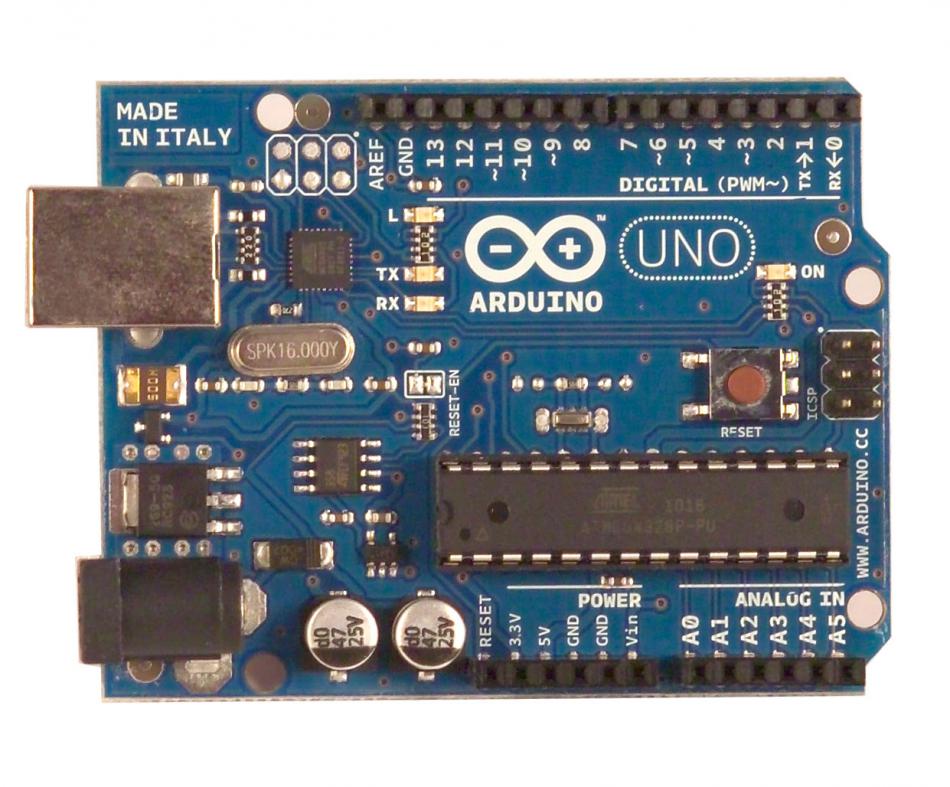 Двусторонняя печатная плата с маской для контроллера ARDUINO UNO Двусторонняя печатная плата с маской для контроллера ARDUINO UNO