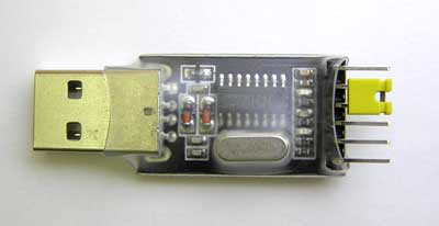  RC026. HW-597. USB - COM (TTL)  (RS232) CH340G-1